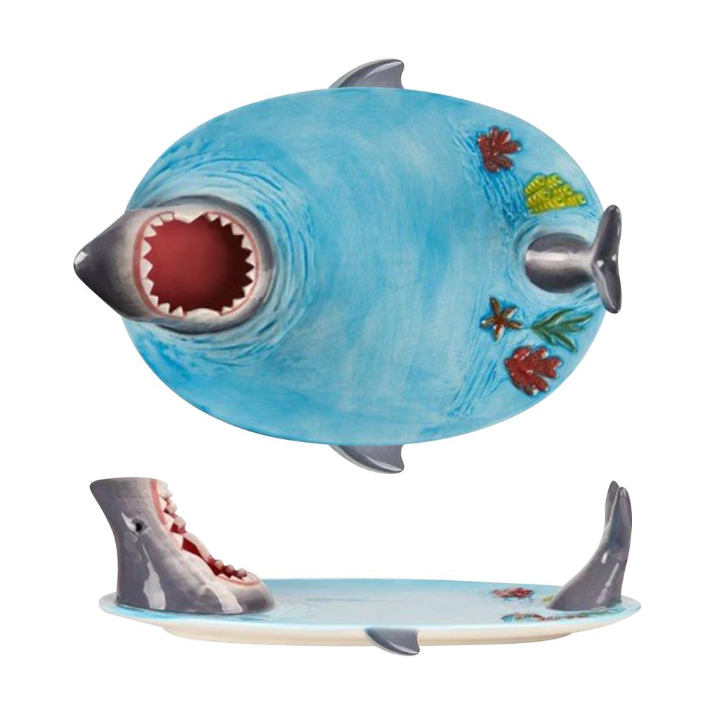 Shaped Charcuterie Board, Sushi Plate With Vegetable Serving Area, Bowl And Chopstick Rest, Ceramic Fun Sushi Board