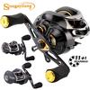 Fishing Reel Lightweight Baitcasting Reel 6.3:1 Smooth Casting Reel for Freshwater Saltwater Fishing