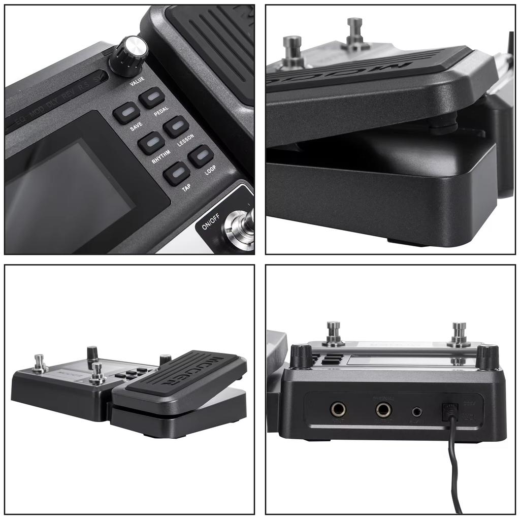 GE100 Гитарная педаль Мультиэффект-процессор Педаль эффектов с записью лупа Макс. время 180 с 8 модулей эффектов 40 ритмов ударных