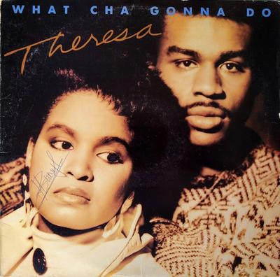 12-дюймовая пластинка THERESA - What Cha Gonna Do 83381RD RCA Victor 1988 США Соул/Фанк Б/У
