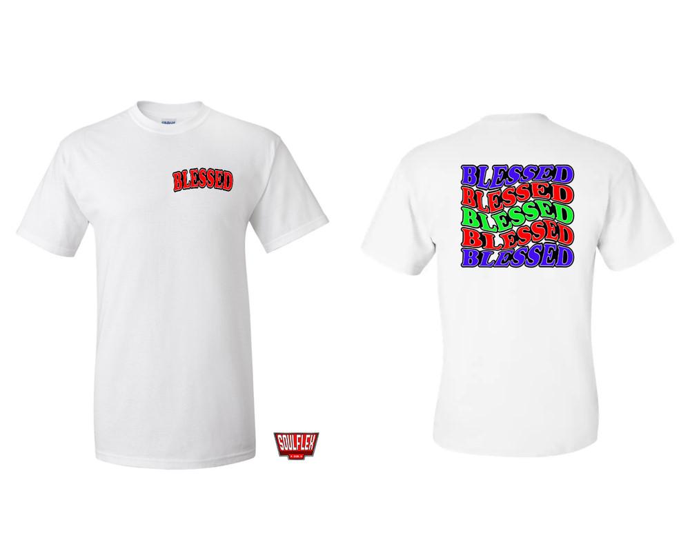 Blessed - Tee Colorful Dryblend Poly Cotton Short Sleeve Unisex T-Shirt