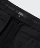 MUSINSA STANDARD Real Wide Hidden Banding Slacks [Black]