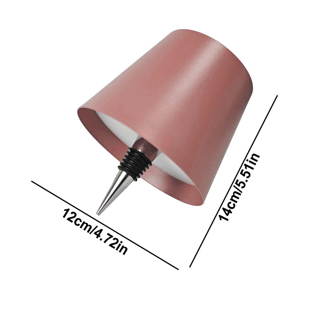 Wireless Bottle Lamp LED Night Light For Wine Bottle Rechargeable Touch Control 3 Light Colors Bedside Lamps For Restaurant Bar