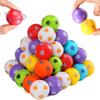 20Pcs Fidget Spinner Toy Pocket-sized Colorful Rotatable 3D Gyro Fun Props Stress Relief Sensory Toy