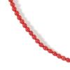 [Red Coral] Necklace 32cm (+5cm)