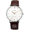 Casio MTP-VT01L-7B2 Кварцевые Мужские Часы Серебристый Коричневый Кожаный Ремешок Импортная Модель