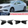 Для Hyundai Sonata 2015 2016 2017 2018 Автомобильная крышка бокового зеркала заднего вида Колпачок крыла Внешний корпус двери Ободок из АБС-пластика