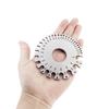 Stainless Steel Dual Sided Wire Gauge 4mm Thickness 0-36 Range Heavy Duty Precision Tool