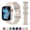 Силиконовый ремешок для Apple Watch Band 40 мм 44 мм 46 мм 45 мм 41 мм 49 мм 38 42 Ремешок Браслет iWatch series 6 ultra 3 2 7 8 9 se 10 11