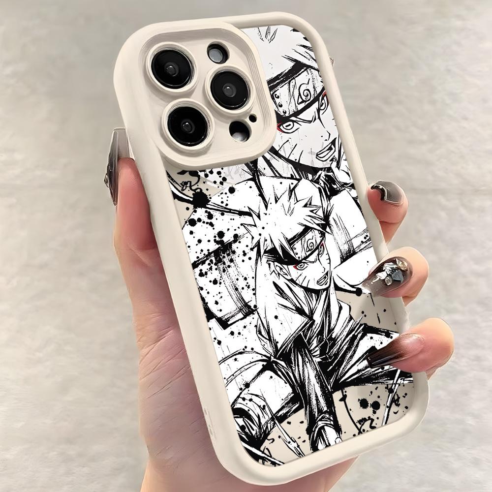 Anime Cool N-Narutos Phone Case for iPhone 17e 17 16e 16 15 14 13 12 11 Air Pro Max Mini XR XS X 7 8 6 6s Plus Soft TPU
