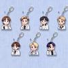 Брелок-мультяшный брелок BTS в белом костюме, Брелок-фигурка Bangtan Boys, Брелок-подвеска на сумку для фанатов ARMY, Подвеска на сумку K-pop айдола(Джин РМ Шуга Чимин Ви Джей-Хоуп Чонгук)