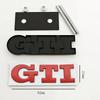 AABIL1 2026 Hot VOLKSWAGEN 3D Metal Car Grille Logo GTI Badge Emblem For Volkswagen VW Polo Golf 4 5 6 7 8 Mk4 Mk5 MK6 MK7 MK8 GTI Stic