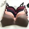 Сексуальный бесшовный бюстгальтер с глубоким V-образным вырезом, женское нижнее белье, тонкий бесшовный бюстгальтер
