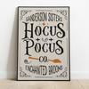 Boho Halloween Prints Trendy Wall Art Witchy Halloween Poster Pictures Vintage Kitchen Wall Canvas Painting Room Home Decor