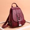 Stylish Women's Korean Minimalist Chest Bag - Soft Leather, Large Capacity Casual Ladies’ Backpack