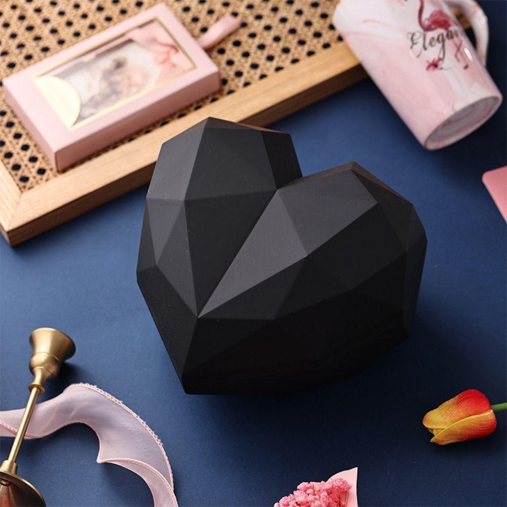 Пустые коробки ко Дню святого Валентина Матовая подарочная коробка ко Дню рождения Подарочная коробка в форме сердца ко Дню святого Валентина