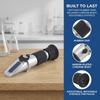 Handheld Portable Bee Tools Stainless steel Honey Concentration Meter  Fruit Jam
