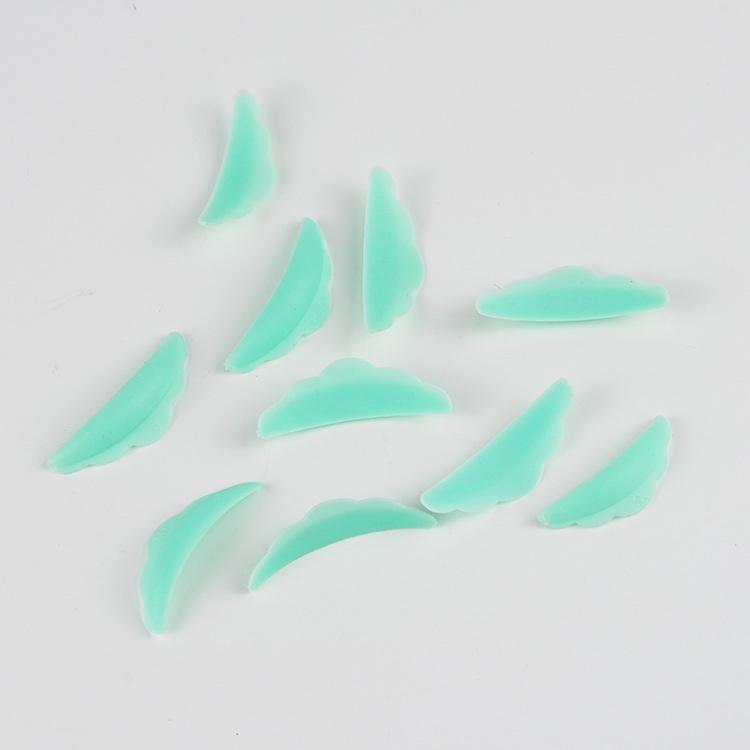 Eyelash Lifting Kit 5 Pairs of Silicone Eyelash Curler Pads Extension Accessories 3D Eyelash Curler Applicator Tool