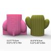 Cactus Shape Pen Holder Silicone Molds Table Ornament Mould Plasters Making Tool Succulent Planter Mold Easy To Clean