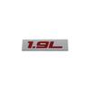 Premium 1.9L 1.9 L for Universal car Engine Hood Fender trunk Tail Rear Bonnet Nameplate Decal Emblem Badge Sticker