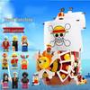 Thousand Sunny Ship Compatible Lego Bricks - One Piece Educational Building Set for Boys (S Brand 6298)