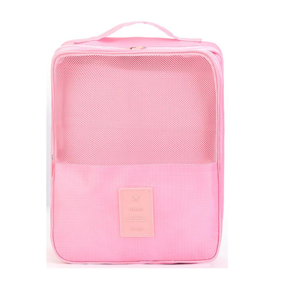 Waterproof Shoes Storage Bag Double-Layer Underwear Clothes Bag Multifunction Shoes Organizer Home