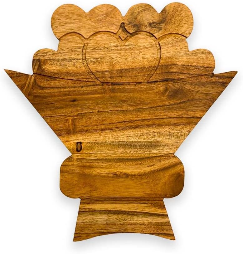 Valentine's Day Gifts Organic Acacia Kitchen Cutting Chopping Charcuterie Board Platter Butcher Block for Cheese and Vegetables Meat