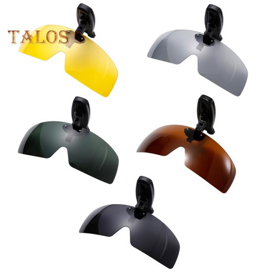 Поляризованные солнцезащитные очки-клипсы для мужчин и женщин, без оправы, откидные, цельные, защитные линзы, очки с защитой от ультрафиолета для рыбалки, велоспорта, вождения, бега, скалолазания