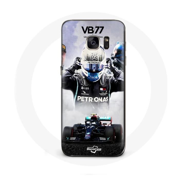 Case for Samsung Galaxy S6 Formula 1 Valtteri Bottas F1 Racing Driver Black
