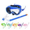 Детский набор для снорклинга, Снаряжение для снорклинга для детей, Унисекс плавательные очки, Маски для дайвинга с защитой от запотевания и трубка с сухим клапаном, Комбинированный набор