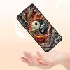 Чехол Chinoiserie Loong Цветочный Дракон для телефона Samsung Galaxy S26 S25 S24 S23 S22 S20 S21 FE Ultra S25 Edge Plus Мягкий TPU Чехол