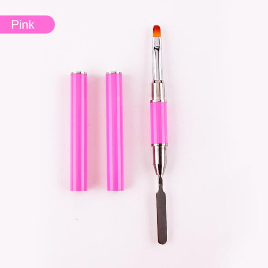 Nail Art Drawing Brush Soft Bristle & Glue Pick-up Stick Double-Head Manicure Painting Pen Multifunctional Acrylic