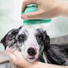 Bathroom Massage Comb Soft Silicone Silicone Bath Brush Safety Shampoo Brush  Dog Cat