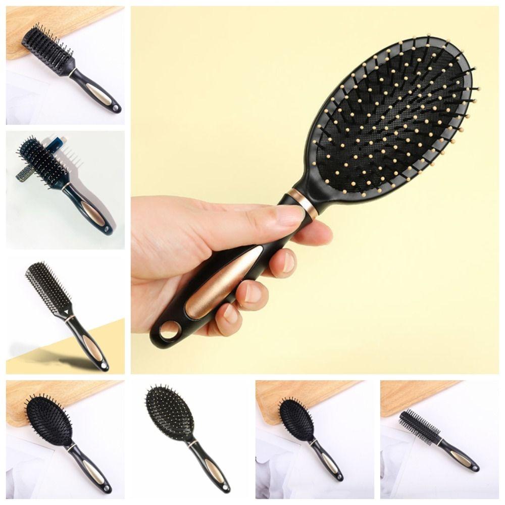 Plastic Wide Teeth Hair Comb Detangling Salon Hair Comb Portable Air Cushion Combs Home