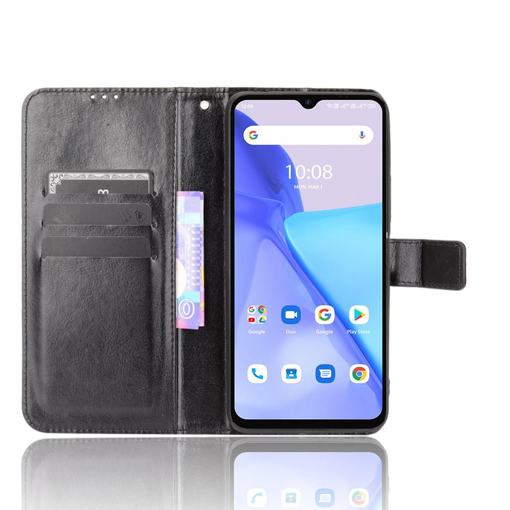 for Umidigi Power 5 Wallet Case with Kickstand & Card Slots – Shockproof, Dustproof, Business Heavy Duty Flip Leather Cover