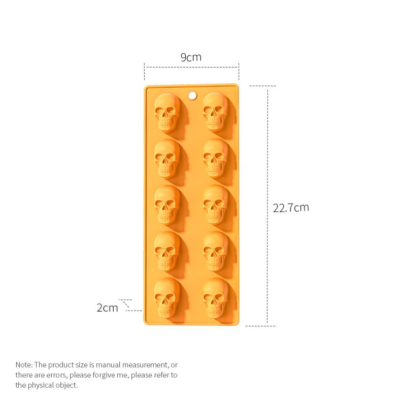 Pumpkin Silicone Halloween Cake Chocolate Mould Silicone with Ghost Pumpkin Bat & Witch Hat Cookie Mold for Ice Cube Baking Mold