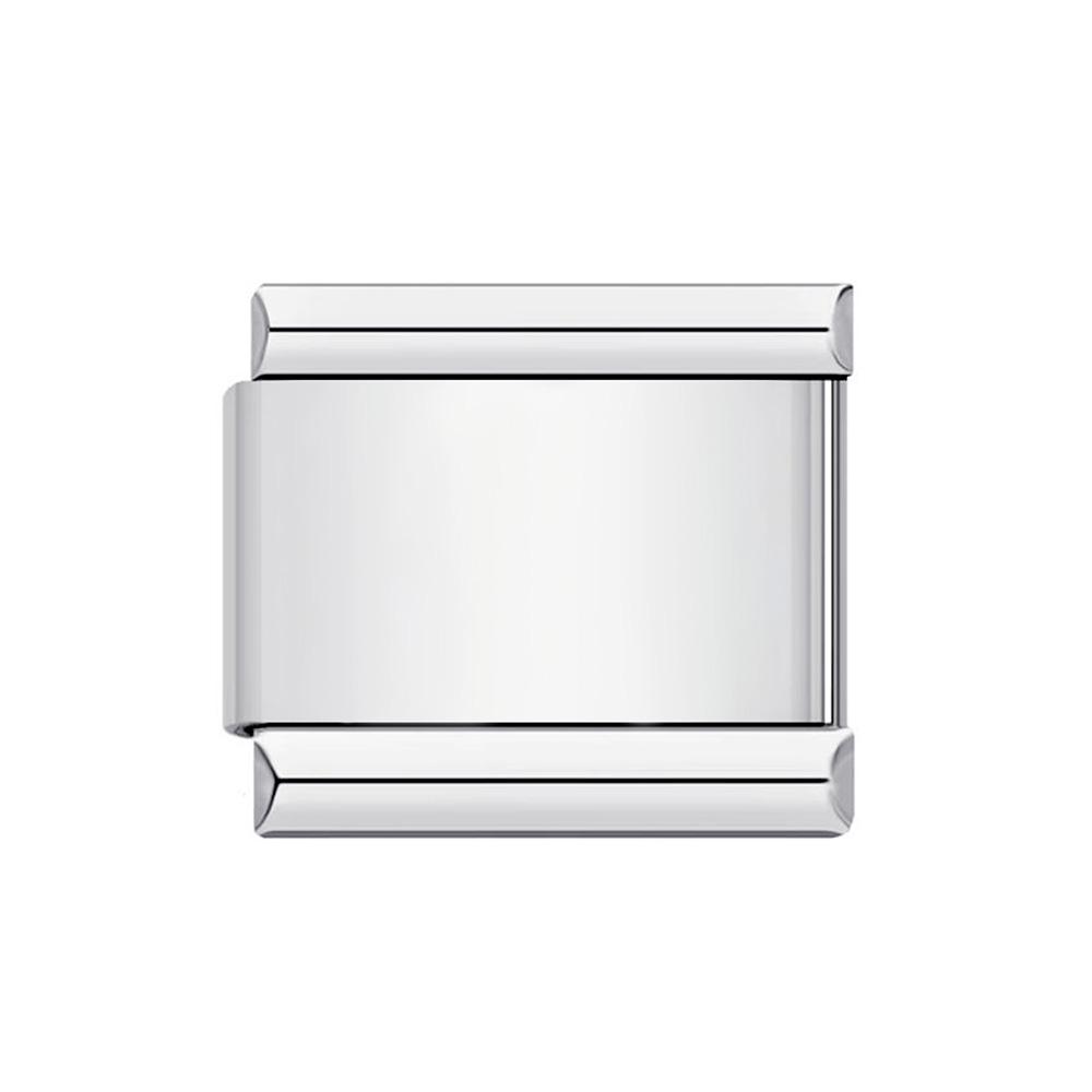 Глазурь черная 26 английских букв AZ итальянские звенья шарм подходит 9 мм нержавеющая сталь женщины мужчины браслет DIY изготовление ювелирных изделий