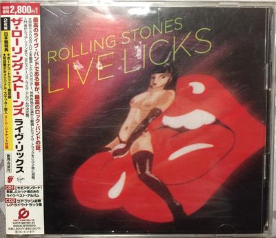 CD ROLLING STONES - Live Licks VJCP6870001 Virgin, Rolling 2004 Япония ObiRock Б/У
