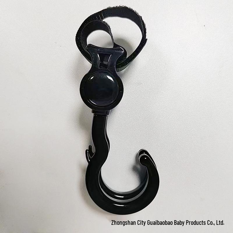 Rotatable Double Stroller Hooks - Baby Stroller Accessories
