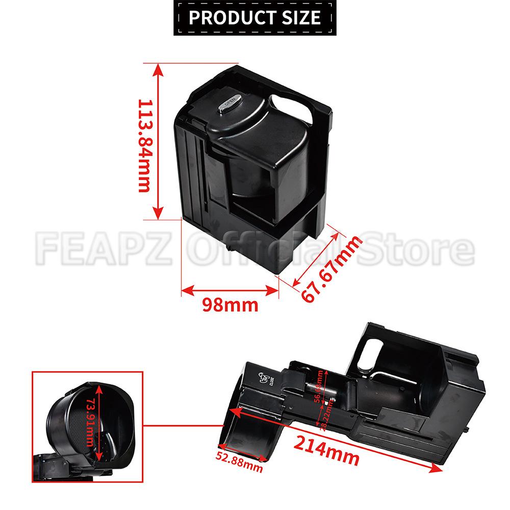 For Mercedes BENZ E CLS Class W211 W219 E320 E350 E500 CLS350 CLS500 High Quality Car Center Console Drink Cup Holder 2116800014