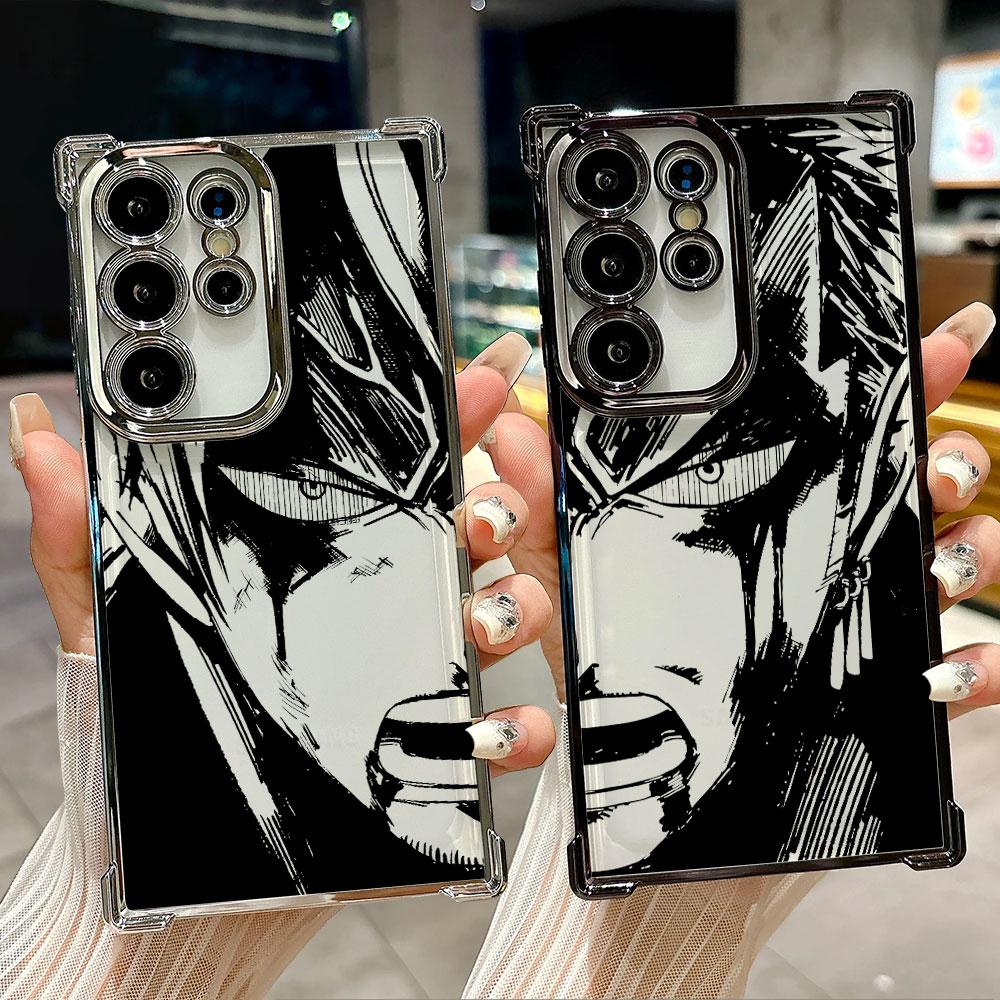 Чехол One Piece Для телефона Galaxy S26 Ultra Чехол Sanji Zoro Luffy Для Samsung S26 S25 S24 S23 S21 Ultra S20 FE S25 Plus 5G Чехол