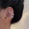 Elegant Zircon Butterfly Ear Cuff: Unique, Non-Pierced Design for Women