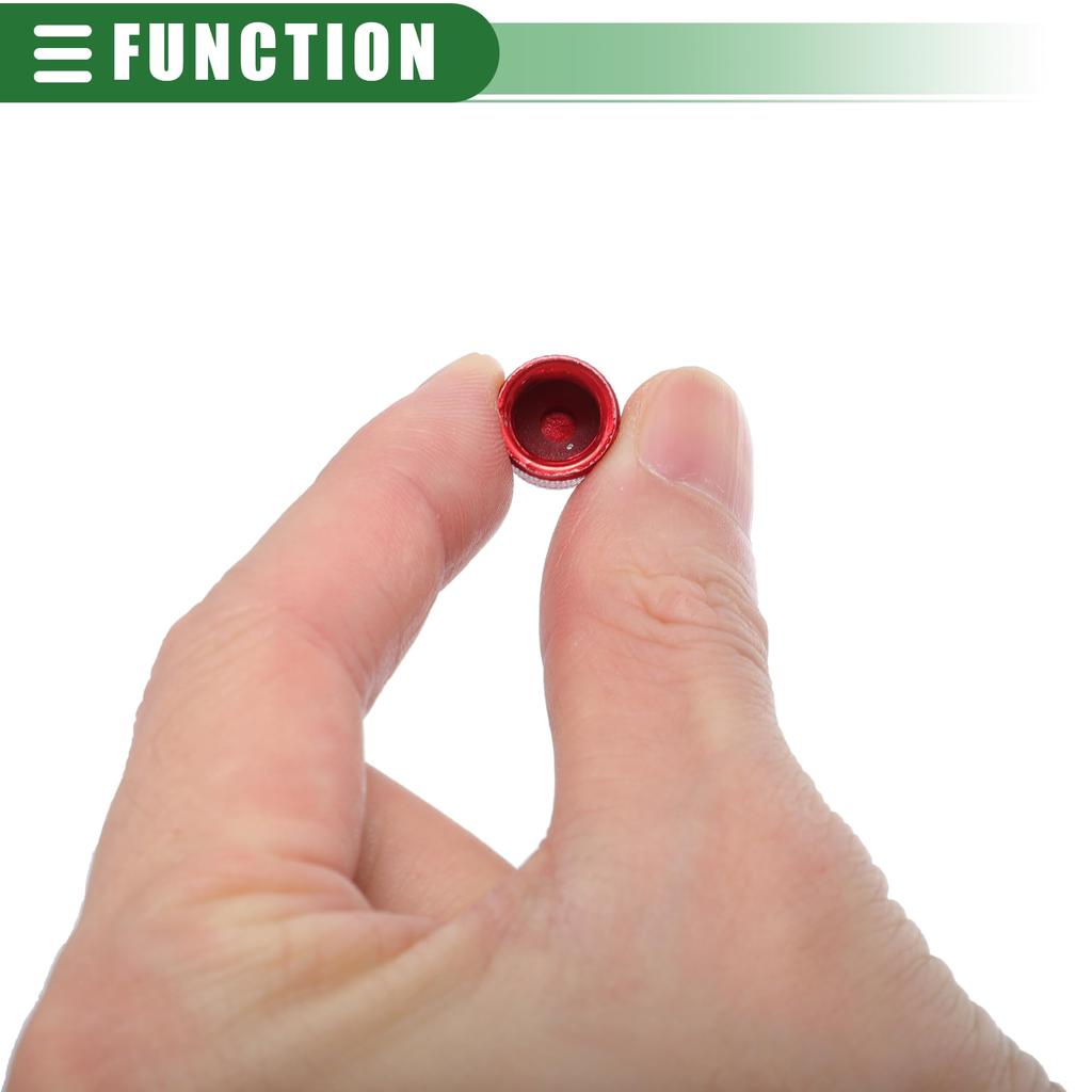 ACROPIX 5Pcs Universal Tire Valve Stem Caps Valve Stem Covers for Car SUV Motorcycle