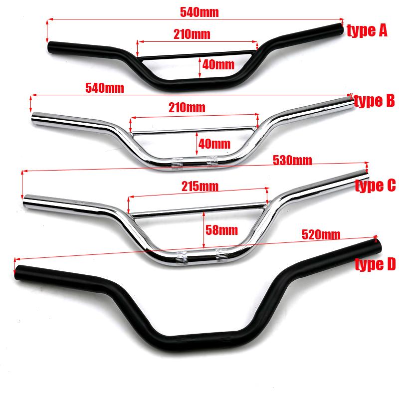 22mm Handlebar 7/8" Handle Bar For ATV 4 Wheeler Pit Quad Mini Pit Dirt Bike Motorcycle Mini Bike Motocross Universal