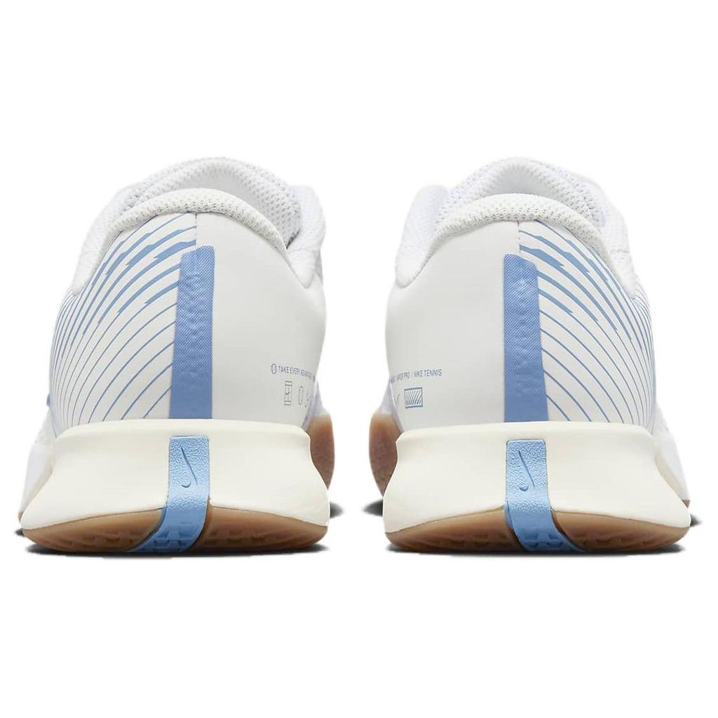 Nike Court Air Zoom Vapor Pro 2 HC White Light Blue Women Sneakers Sail Gum-Light-Brown DR6192-106