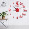 Luminous Wall Clock Modern Design Easy To Install Battery Powered Silent DIY Wall Clock Decoration for Living Room