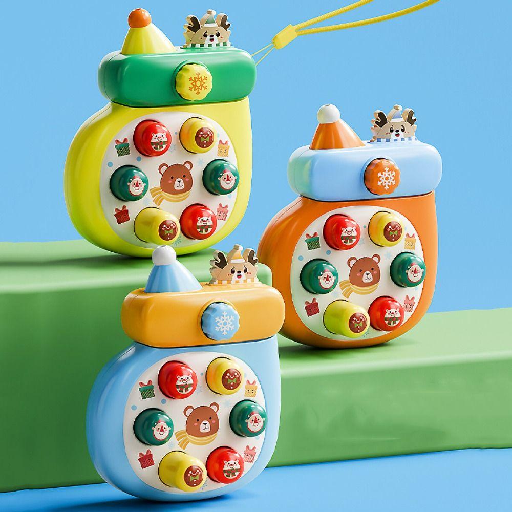 Educational Happy Groundhog Children's Toy Colors Randomized Whack Mole Game  Girls