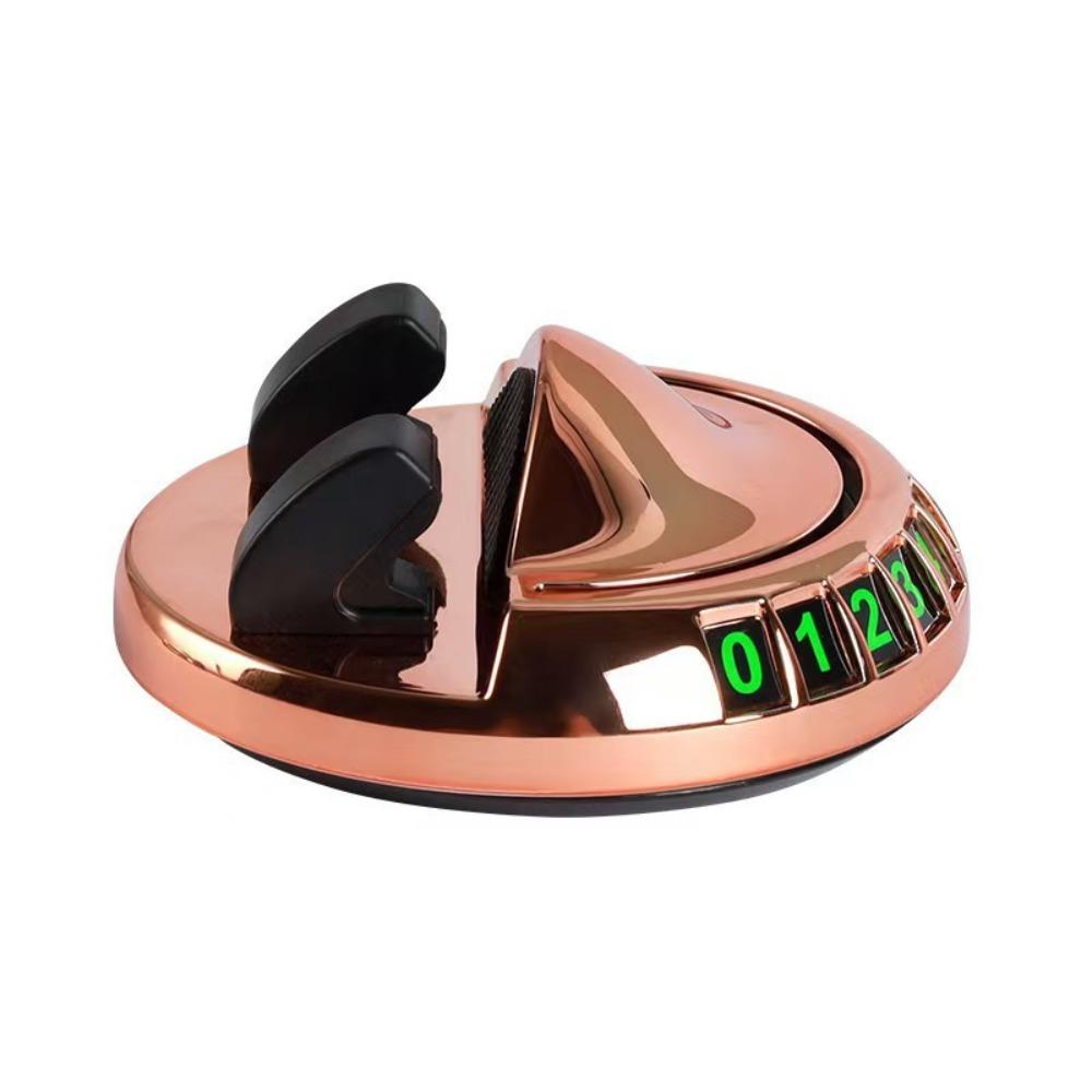 Multifunctional Dashboard Car Phone Holder License Plate Holder  Car Interior Decoration