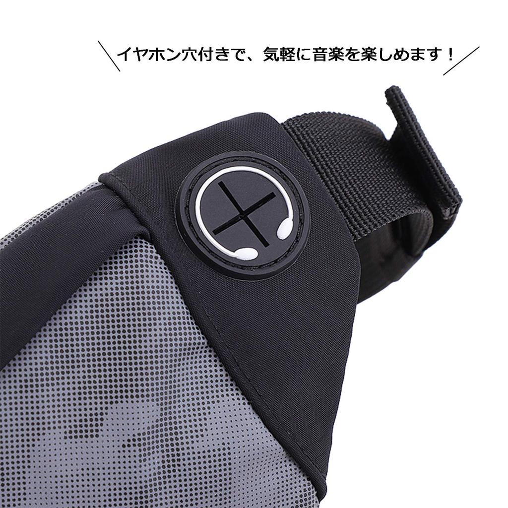 TINYAT Small Waist Pouch for Men and Crossbody Bag for Everyday and Gym Stays In Place Women, Cute, Lightweight, Use, Running, Use, (Gray/T201GR)