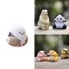 Cute Animal Pvc Miniature Figurines Blind Box With Arctic Bear Penguin Seal Cat For Desk Decor